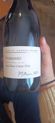 Borgonha Pommard Domaine Jeanson-Parigot Les Deux Lieux-Dits 2023