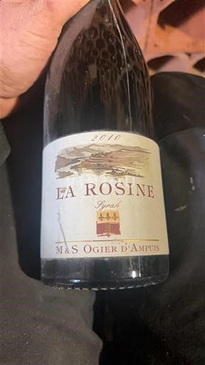 Alpit ja Rhônen maat Rhodanien rinteet M&S Ogier d'Ampuis La Rosine 2010