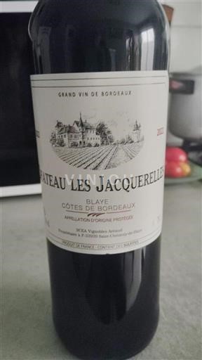 Burdeos Blaye-Côtes de Burdeos Château Les Jacquerelles 2021