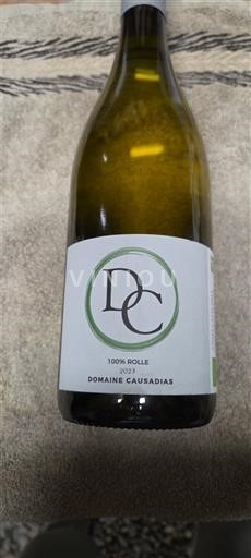 Provence, Lower Rhône Valley, Corsica Mediterranean Domaine Causadias 100% Rolle 2023