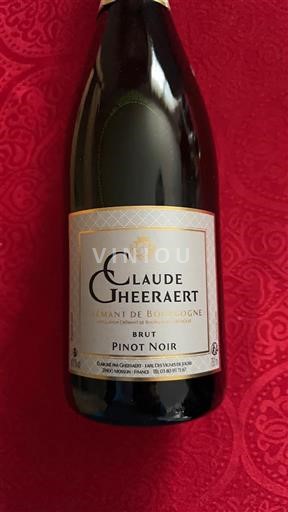 Burgund Crémant de Bourgogne Claude Cheeraert Pinot Noir Ohne Jahrgang