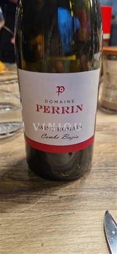 Burgund Saint-Romain Domaine Perrin Combe Bazin Ohne Jahrgang