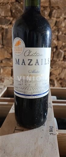Bordeaux Médoc Cru Bourgeois Château Mazails Médoc 2014
