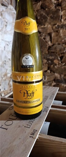Alsace Không được chỉ định Pfaff Bacchus 2017