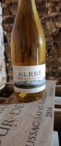 Sudoeste Côtes de Gascogne Domaine Herré Gros Manseng Doux 2019