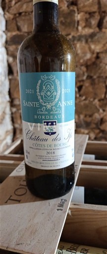 Burdeos Côtes-de-bourg Château S Ips Sainte Anne 2018
