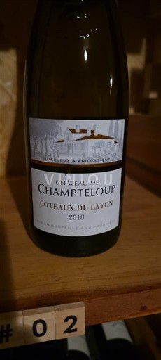 Loire Valley Coteaux-du-Layon Château Champteloup 2018