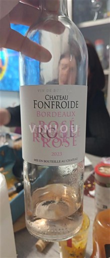 Bordéus Château Fonfroide 2023