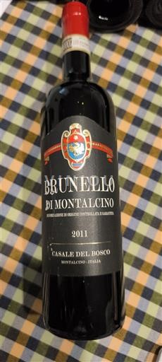 Toscana Brunello di Montalcino. Casale del Bosco 2011