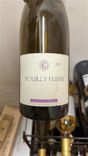 Bourgogne Pouilly-fuissé Christophe Cordier 2013