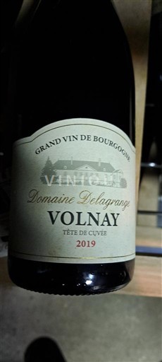 Burgundy Volnay Domaine Lagrange Tête de 2019