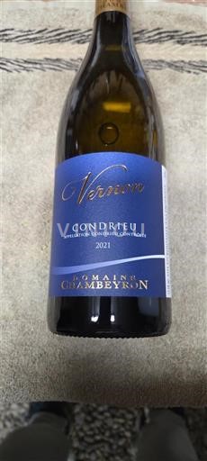 Vallée du Rhône Condrieu Domaine Chambeyron Version 2021