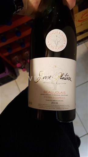 Beaujolais Gosse-Platine Pierres Dorées 2018
