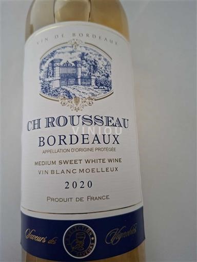 Bordeaux Ch Rousseau 2020