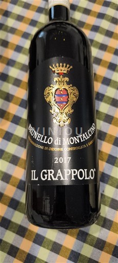 Toscane Brunello di Montalcino Il Grappolo 2017
