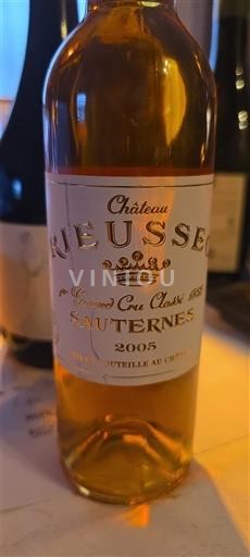 Bordeaux Sauternes Grand Cru Château Rieussec 2005