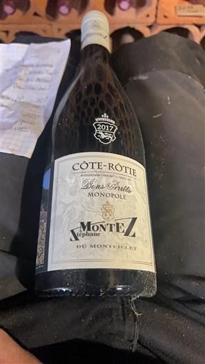 Rhône-dalen Côte-rôtie Domaine Monteillet Bons Arrêts Monopole 2017