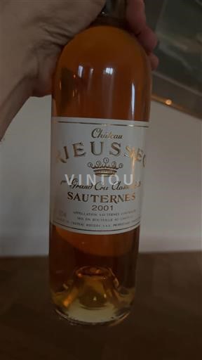 Bordeaux Sauternes Grand Cru Château Rieussec 2001