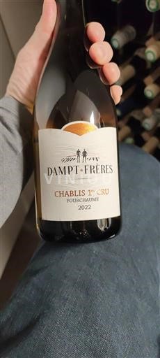 Вина Blanc sec Fourchaume Dampt Frères 2022 Francuska Burgundija Чабли првог квалитета AOC Premier Cru