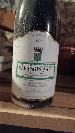 Burgundy Maranges Premier Cru Domaine Brazey et Fils La Fussière Vieilles Vignes 2018