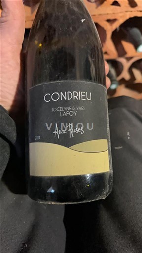 Valle del Rodano Condrieu Jocelyne & Yves Lafoy Aux Ruses 2014