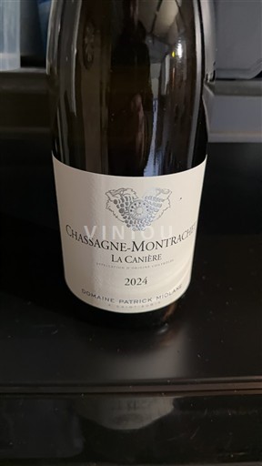 Burgundy Chassagne-Montrachet Domaine Patrick Miolane La Canière 2024