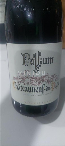 Rona dolina Châteauneuf-du-Pape Pallium Neleten.