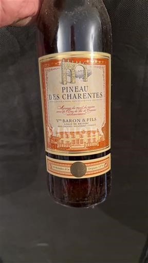 Poitou-Charentes Pineau-des-Charentes Vins Baron & Fils 2012