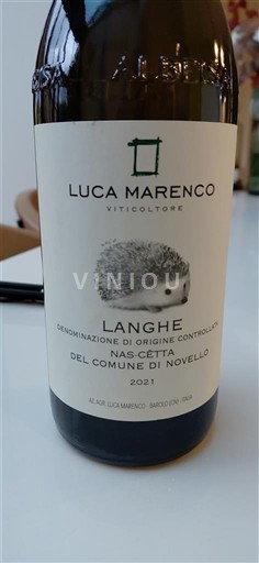 Piëmont Langhe Luca Marenco Nas-cëtta del Comune di Novello 2021