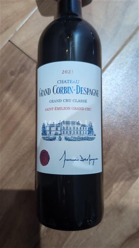 Bordeaux Saint-Émilion Grand Cru Grand Cru Classé Château Grand Corbin-Despagne 2021