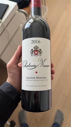 Bekaa Niet gespecificeerd Château Musar 2016