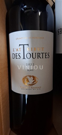 Bordeaux Blaye Les Tourtes L'Attribut 2022