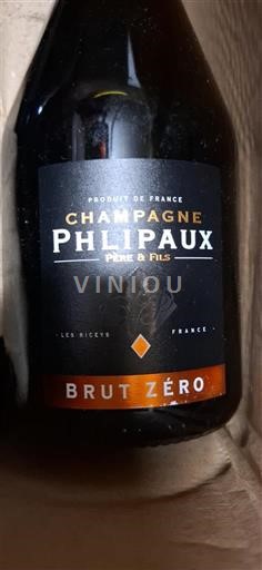 Champagne Champagner Champagne Phlipaux Père & Fils Brut Zéro Ohne Jahrgang