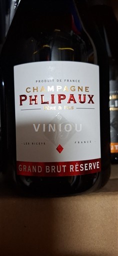 Champagne Champagner Champagne Phlipaux Père & Fils Grand Brut Réserve Ohne Jahrgang