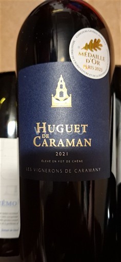 Roussillon Côtes do Roussillon Villages Les Vignerons de Caramany Huguet de Caraman 2021