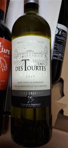 Bordeaux Blaye-Côtes-de-Bordeaux Château Des Tourtes Prestige 2019