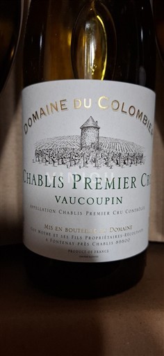 Burgund Chablis Premier Cru Domaine Colombier Vaucopin 2022