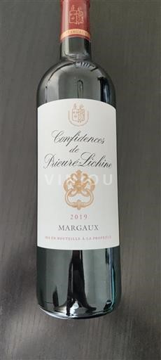 Бордо Марго Prieuré-Lichine Confidences de Prieuré-Lichine 2019