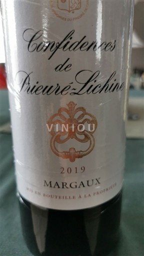 Bordeaux Margaux Prieuré-Lichine Confidences de Prieuré-Lichine 2019