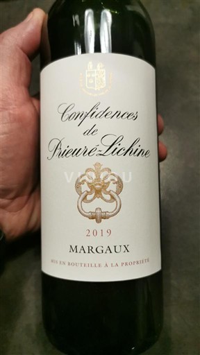 Bordeaux Margaux Prieuré-Lichine Confidences de Prieuré-Lichine 2019