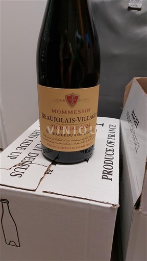 Beaujolais Beaujolais Nouveau Mommessin Vendange du 4 septembre 2025