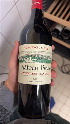 Bordeaux Saint-Émilion Grand Cru Grand Cru Château Pavie 2010