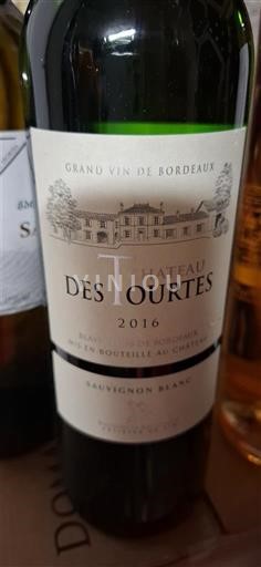 Bordéus Blaye-Côtes-de-Bordéus Château S Tourtes 2016