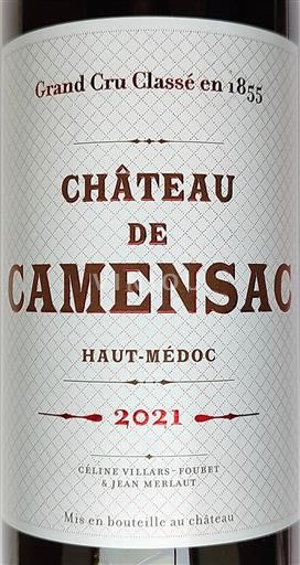 Bordeaux Haut-Médoc Château Camensac Grand Cru Classé 2021