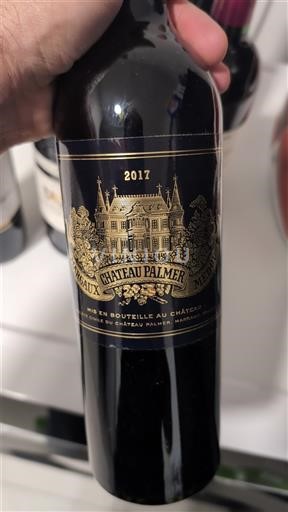 Bordeaux Margaux Grand Cru Château Palmer 2017