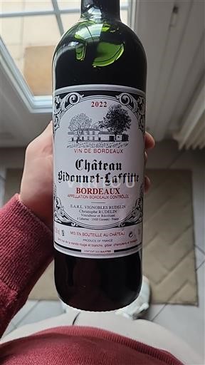 Bordeaux Château Bidonnet-Laffitte 2022