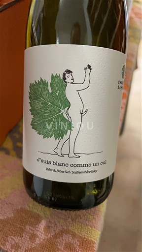 Provence, dolina spodnjega Rôna, Korzika Mediteran Château Saint-Cosme J'suis blanc comme un cul 2024