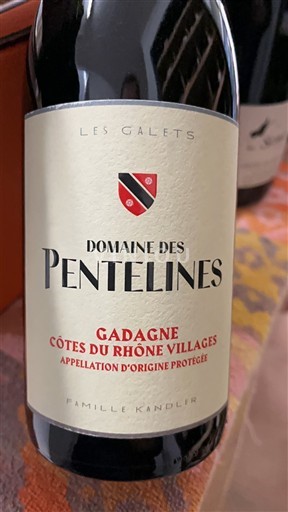 Rhônen laakso Määrittelemätön Domaine S Pentelines Les Galets 2018