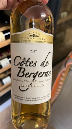Sydväst Côtes-de-bergerac Club des Sommeliers 2017