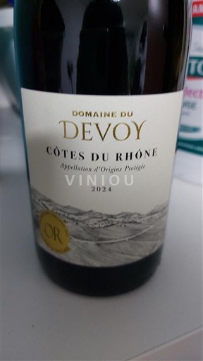 Rhône-dalen Côtes-du-Rhône Domaine Devoy 2021